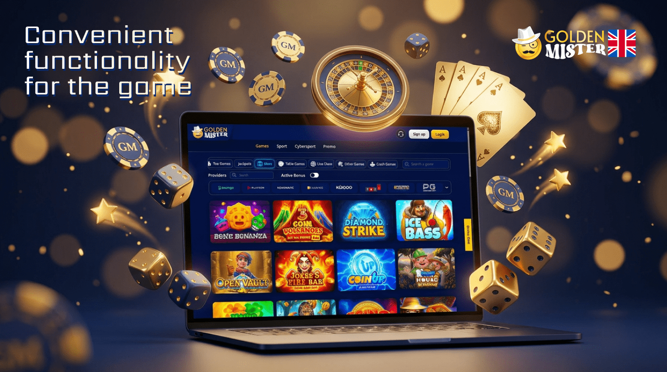 Golden Mister online Casino has a lot of advantages